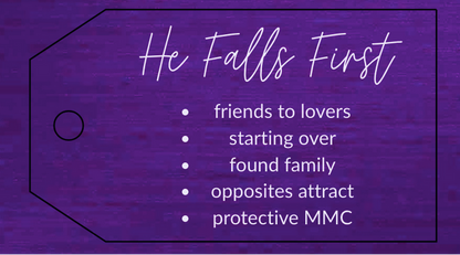 Blind Date with a Book - He Falls First Version