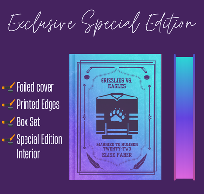 Grizzlies vs Eagles LIMITED EDITION (FOIL + SPRAYED EDGES PAPERBACK)